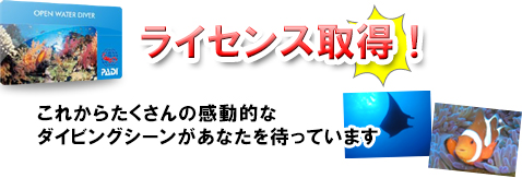 オープンウォーターゲット！