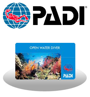 自慢のPADI「ライセンスCカード」